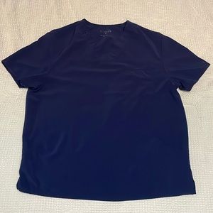 Cherokee Allura Navy Scrub Top